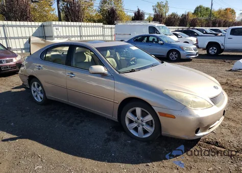 2005 Lexus Es 330 z USA, uszkodzony, nr VIN JTHBA30G955116679